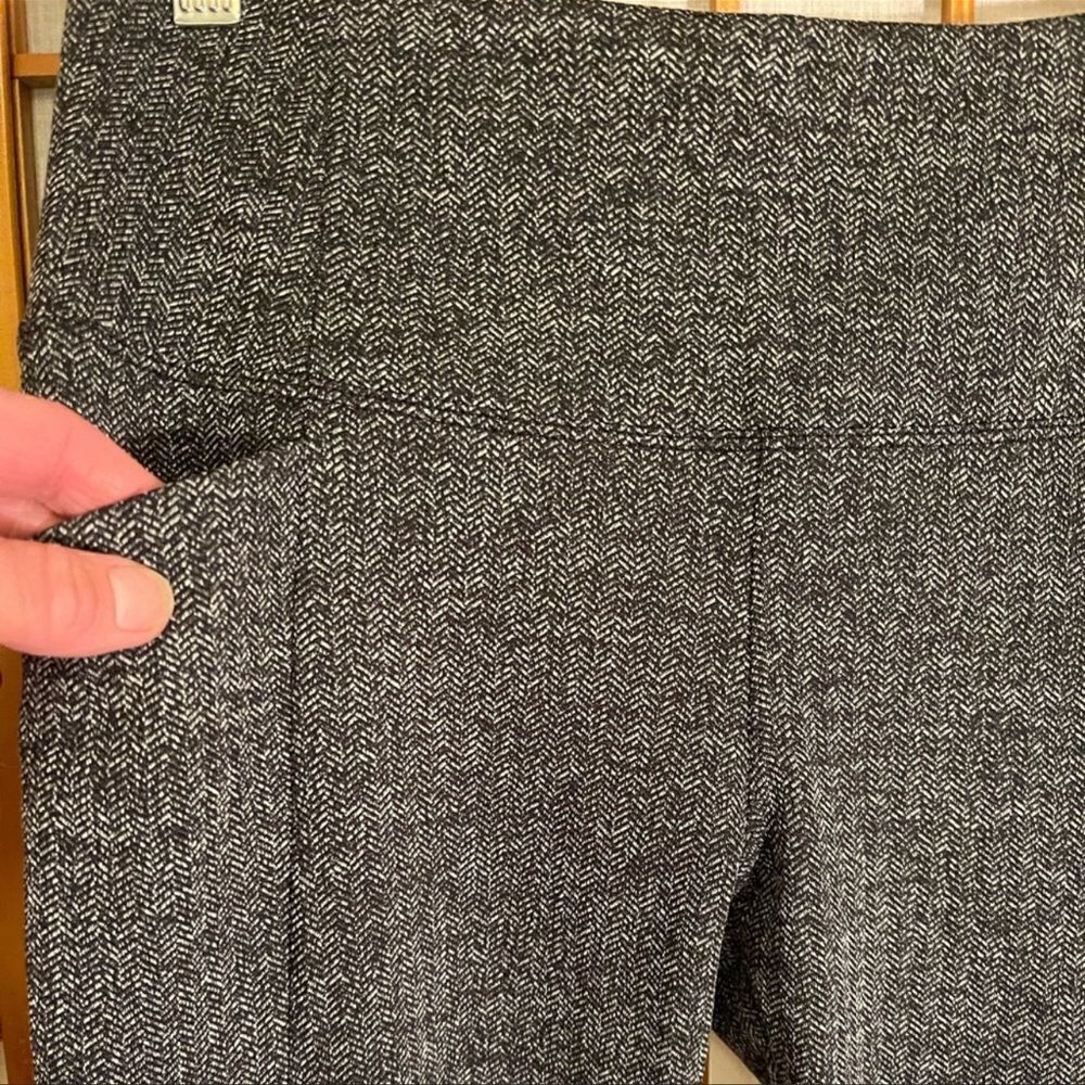 Athleta Herringbone Mercer Tights Leggings Gray S - Picture 4 of 9